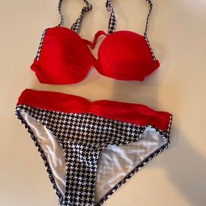 Astylish Women Push Up Two Piece Bikini Swimsuits Padded Swimwear Bathing Suit